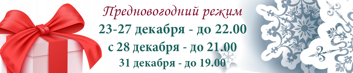 Предновогодний режим 2024